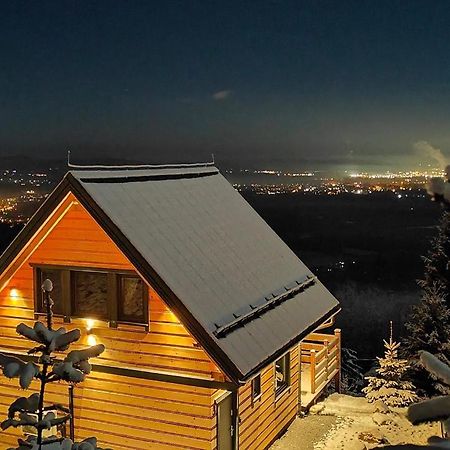 Gorskie Domki W Karkonoszach Z Widokiem ป็อดกูชิน ภายนอก รูปภาพ