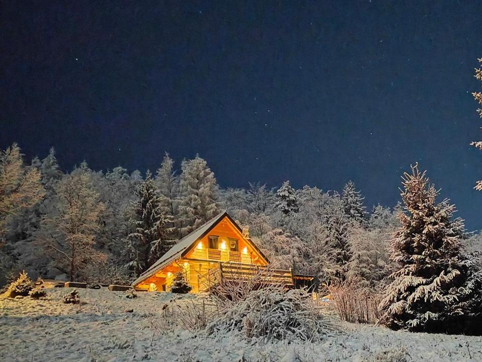 Gorskie Domki W Karkonoszach Z Widokiem ป็อดกูชิน ภายนอก รูปภาพ