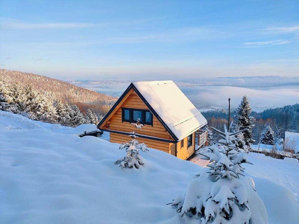 Gorskie Domki W Karkonoszach Z Widokiem ป็อดกูชิน ภายนอก รูปภาพ