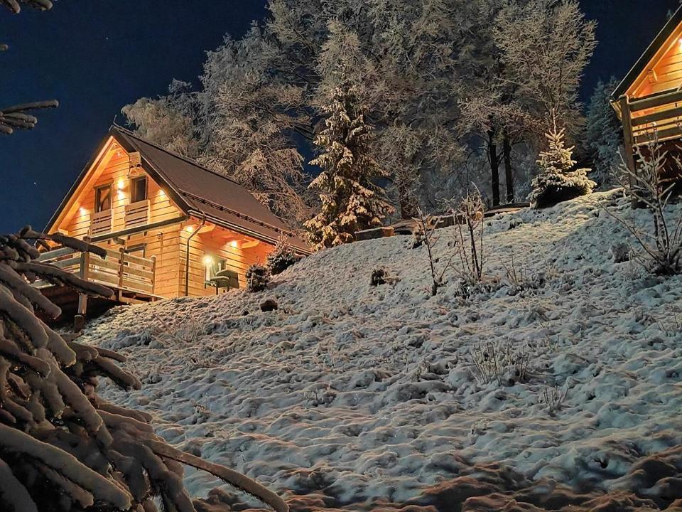 Gorskie Domki W Karkonoszach Z Widokiem ป็อดกูชิน ภายนอก รูปภาพ