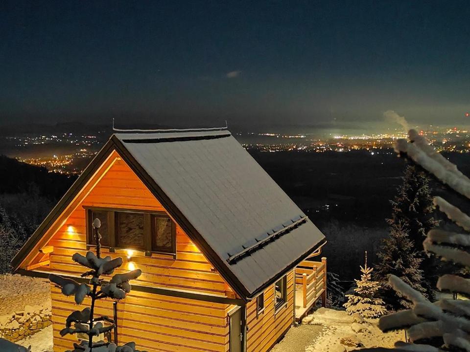 Gorskie Domki W Karkonoszach Z Widokiem ป็อดกูชิน ภายนอก รูปภาพ
